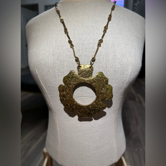 SOLD Vintage Mid Century Modernist JB Pericles of Haiti Brass-Chenet D'Haiti era - Picture 9 of 10